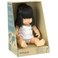 Miniland: bábika dievčatko Ázijské 38 cm