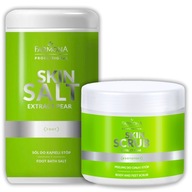 FARMONA SKIN SALT PEAR 1400 ML + SKIN SCRUB PEELING PEAR 500 ML GRUSZKA