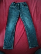 Pepperts spodnie jeans ocieplane 122