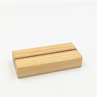 Drewniana podstawka plexi/pleksi A6/DL dąb 10,5x5