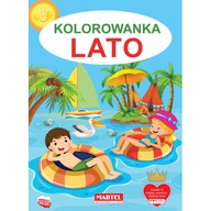 Kolorowanka malowanka lato Martel