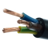 Kabel prądowy elektryczny 3-żyłowy OWY 3x2,5 -100m.