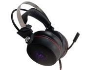 Słuchawki MAD DOG GH705 gamingowe nauszne podświetlenie dźwięk 7.1