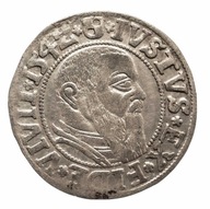 7.Prusy Książęce, grosz Królewiec 1542 .