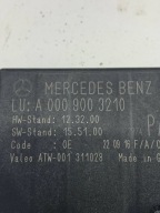 modulo Centralina parcheggio PDC A0009003210 MERCEDES W176 (2015-2018)