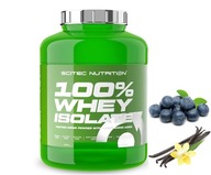 Scitec 100% Whey Isolate 2000 g Izolat Białka Białko WPI Jagodowo-waniliowy