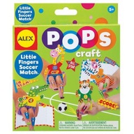 ALEX Pops craft- zestaw Wykonaj samodzielnie piłkarzyki