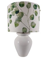 Keramická lampa tienidlo botanický motív 46 cm