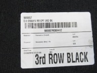 AUTOTEPPICHE Matte Teppich Kofferraum BMW e70 X5 3 rzad 3RD