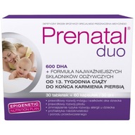 Prenatal Duo, 30 tabliet + 60 kaps tehotenstvo žena