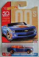 Hot Wheels 00s, BLUE CAMARO CONCERTIBLE CONCEPT 9/10 50. VÝROČIE