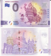 Banknot 0-euro-Wlochy 2023-4 Merry Christmas