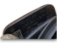 VW Sharan 7N heck Gurten Sicherheits------ 7N0857807 $J
