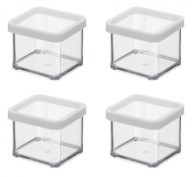 ROTHO 4 DB ÉTELTÁROLÓ EDÉNY FEHÉR