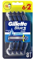 Gillette Blue3 6+2 Comfort Maszynka do golenia 8szt