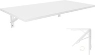 Stół składany na ścianę Blat biurka 80x40 cm biały KDR Produktgestaltung