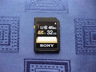 Karta pamięci SDHC Sony 32 GB klasa 10