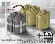 German WWII Fuel/Water Tank Set 1:35 AFV Club 35257