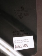 VW PASSAT B8 window left rear part 3G5845025E 2019