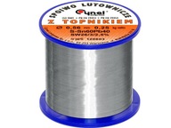 CYNA DO LUTOWANIA Z TOPNIKIEM SPOIWO 250G 0,56MM