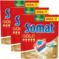 Somat Gold Giga Tablety do umývačky 3x 70 ks