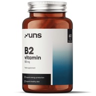 UNS B2 Vitamin 100mg 60vegcaps Vitamín B2