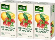 Herbata owocowa Vitax truskawka i mango 60szt x 2g