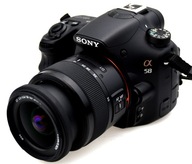 SONY ALFA A58 + OBIEKTYW 18-55 PRZEBIEG 12521