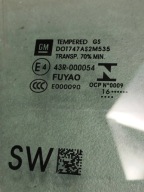 Opel Astra K 2016 KOMBI window right rear part