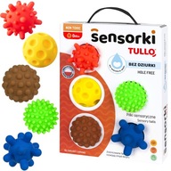 Senzorické loptičky Tullo 5 ks senzorická hračka
