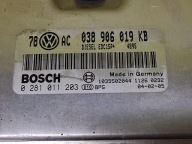 VW PASSAT B5 1.9 TDI control unit of the engine 0281011203