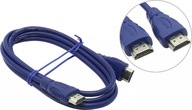 Kabel HDMI M/M HighSpeed niebieski 1,5m. HAMA