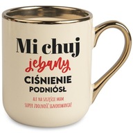 HRNČEK ELEGANTNÝ KRÉMOVÝ ZVÝŠI TLAK DARČEK PRE KAMARÁTKU DO PRÁCE