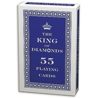 Talia Kart Trefl The King of Diamonds 55 Niebieska