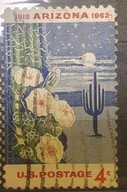 stary znaczek US Post 1962 Arizona