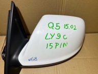 AUDI Q5 8R mirror left 15 PIN LY9C FOTOCHROM