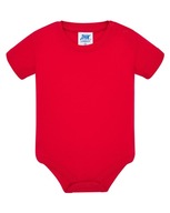Body niemowlęce JHK czerwone 160 g 100% baw 6M