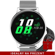 Inteligentné hodinky Pacific SMARTWATCH 9 SIL-BLK strieborné