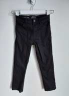 NEXT czarne jeansy regular 116 cm