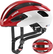 Kask rowerowy UVEX Rise CC - roz. 52-56 cm, red