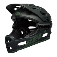 Kask rowerowy Bell Full Face Super 3R Mips zielony BEL-7126668 55-59 cm