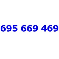 695 669 469 PLUSH PLUS ZŁOTY NUMER NR TELEFONU KARTA SIM STARTER NA KARTĘ