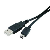 Kábel Digitus AK-300108-030-S mini USB B - USB A 3 m
