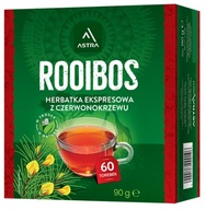 Herbata Astra ROOIBOS z czerwonokrzewu 60 torebek