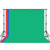 Puluz Zestaw/Statyw do mocowania tła fotograficznego 2x3m + tła fotograficz