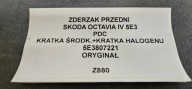 front bumper SKODA OCTAVIA IV 5E3 PDC 20