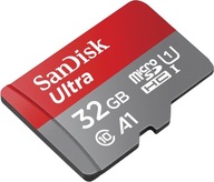 Karta SANDISK Ultra microSD 32GB 100/U1 A1 (Január 2024)