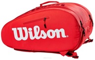 Taška na paddle Wilson Padel Super Tour Bag červená