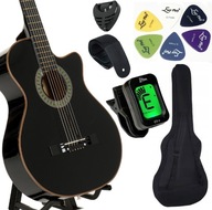 AKUSTICKÁ GITARA V PLNEJ VEĽKOSTI 4/4 MODENA K-30 + PRÍSLUŠENSTVO + TUNER