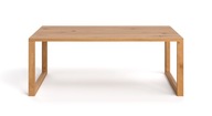 DSI-meble Dubový stôl STELLAR 160x100 drevený prírodný LITY DUB premium